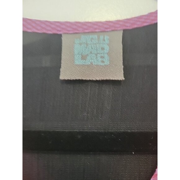 JG's MAD LAB Art to Wear Button-front Tunic Jacket Appliqué Flower 3X Multicolor - Picture 4 of 15